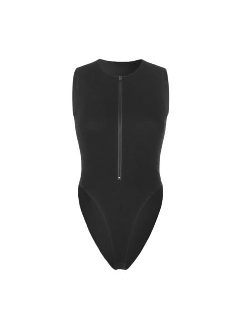 Zipper Bodysuit Sexy Bodysuit Women's Fashion Bodycon Body Basic Top Sleeveless Summer Bodysuit Jumpsuit One Piece Dropshipping