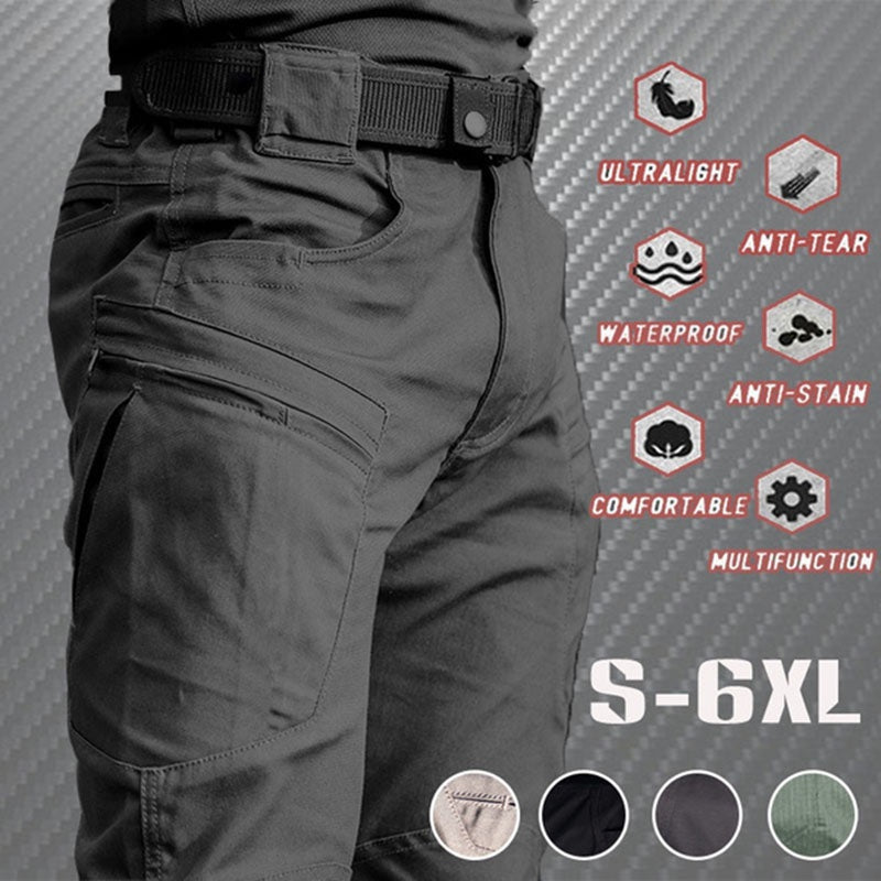 2022 Men&#39;s Lightweight Tactical Pants Breathable Summer Casual Army Military Long Trousers Male Waterproof Quick Dry Cargo Pants