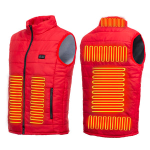 9 Heated Vest Zones Electric Heated Jackets Men Women Sportswear Heated Coat Graphene Heat Coat USB Heating Jacket For Camping