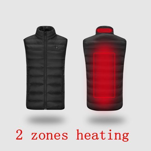 9 Heated Vest Zones Electric Heated Jackets Men Women Sportswear Heated Coat Graphene Heat Coat USB Heating Jacket For Camping