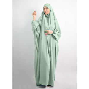 Eid Hooded Muslim Women Hijab Dress Prayer Garment Jilbab Abaya Long Khimar Full Cover Ramadan Gown Abayas Islamic Clothes Niqab