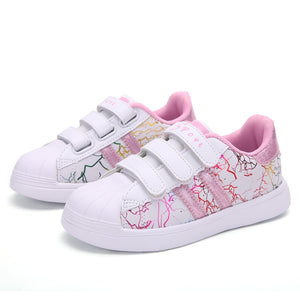 Girls Casual Shoes For Children Leather Flats Kids Sneakers Fashion Soft Shoes Sneakers shoes Light Shoes Girls Princess shoes