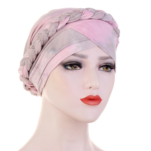 Head Scarf for muslim women solid cotton turban bonnet hijab Caps white pearl Inner hijabs femme musulman arab wrap turbantes