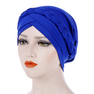 Head Scarf for muslim women solid cotton turban bonnet hijab Caps white pearl Inner hijabs femme musulman arab wrap turbantes