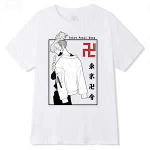 Hot Japanese Anime Tokyo Revengers T Shirt Men Chifuyu Matsuno Graphic Tees Anime T-shirt Unisex Summer Tops Tshirt Male