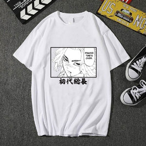 Hot Japanese Anime Tokyo Revengers T Shirt Men Chifuyu Matsuno Graphic Tees Anime T-shirt Unisex Summer Tops Tshirt Male