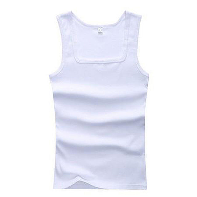 Men&#39;s Casual Tank Summer High Quality Bodybuilding Fitness Muscle  Singlet Man&#39;s Clothes  Sleeveless Slim Fit Vest