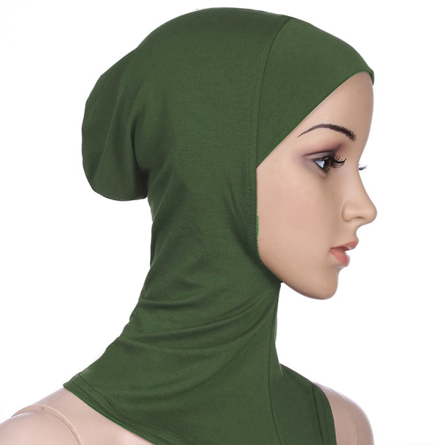 Muslim Underscarf  Women Veil Hijab Bonnet Muslim Women Scarf Turbans Head For Women Women&#39;s Hijabs Hijab Caps Hat Islamic