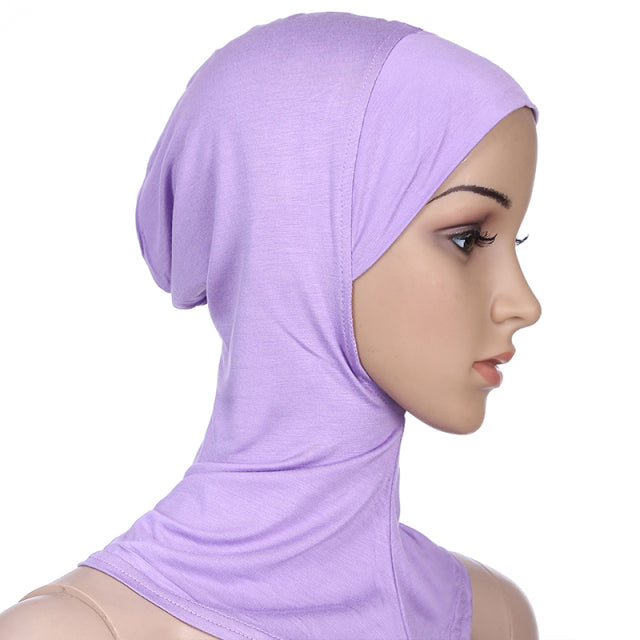 Muslim Underscarf  Women Veil Hijab Bonnet Muslim Women Scarf Turbans Head For Women Women&#39;s Hijabs Hijab Caps Hat Islamic