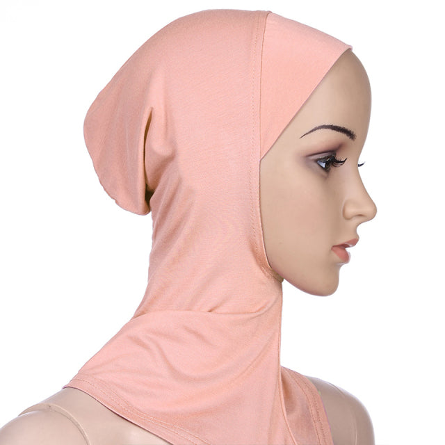 Muslim Underscarf  Women Veil Hijab Bonnet Muslim Women Scarf Turbans Head For Women Women&#39;s Hijabs Hijab Caps Hat Islamic