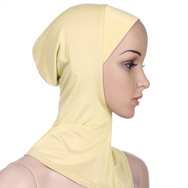 Muslim Underscarf  Women Veil Hijab Bonnet Muslim Women Scarf Turbans Head For Women Women&#39;s Hijabs Hijab Caps Hat Islamic