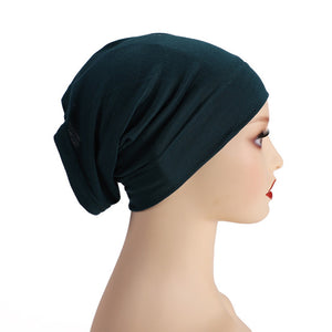 Muslim Underscarf Women Veil Modal Hijab Muslim Women Scarf Turbans Head For Women Women&#39;s Hijabs Hijab Caps Hat Islamic