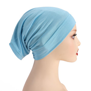 Muslim Underscarf Women Veil Modal Hijab Muslim Women Scarf Turbans Head For Women Women&#39;s Hijabs Hijab Caps Hat Islamic