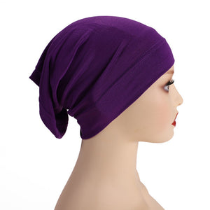 Muslim Underscarf Women Veil Modal Hijab Muslim Women Scarf Turbans Head For Women Women&#39;s Hijabs Hijab Caps Hat Islamic