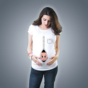 New Cute Pregnant Maternity Clothes Casual Pregnancy T ShirtsBaby Print Funny Pregnant Women Summer Tees Pregnant Top Streetwear