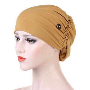 New Soft Modal Muslim Turban Hat Inner Hijab Caps  Islamic Underscarf Bonnet India Hat Female Headwrap Turbante Mujer