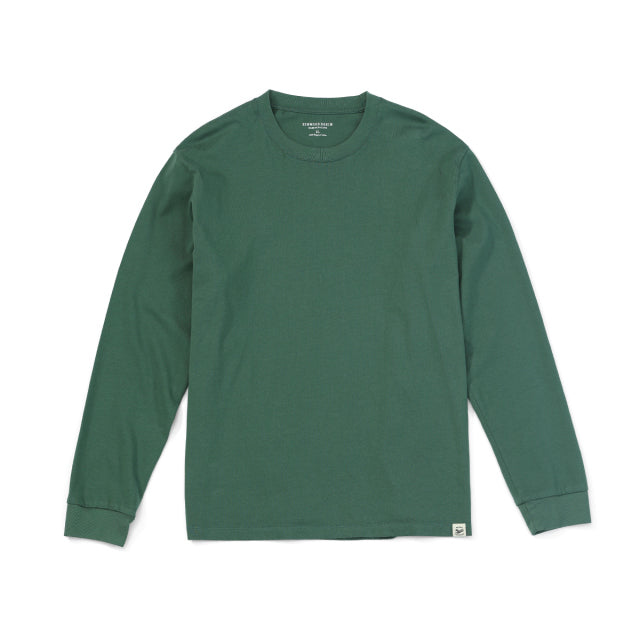 SIMWOOD 2022 Spring New Long Sleeve T Shirt Men Solid Color 100% Cotton O-neck Tops Plus Size High Quality T-shirt  SJ120967