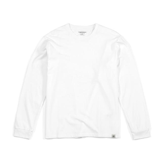 SIMWOOD 2022 Spring New Long Sleeve T Shirt Men Solid Color 100% Cotton O-neck Tops Plus Size High Quality T-shirt  SJ120967