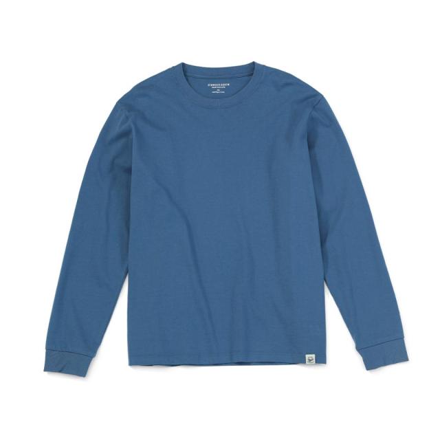SIMWOOD 2022 Spring New Long Sleeve T Shirt Men Solid Color 100% Cotton O-neck Tops Plus Size High Quality T-shirt  SJ120967