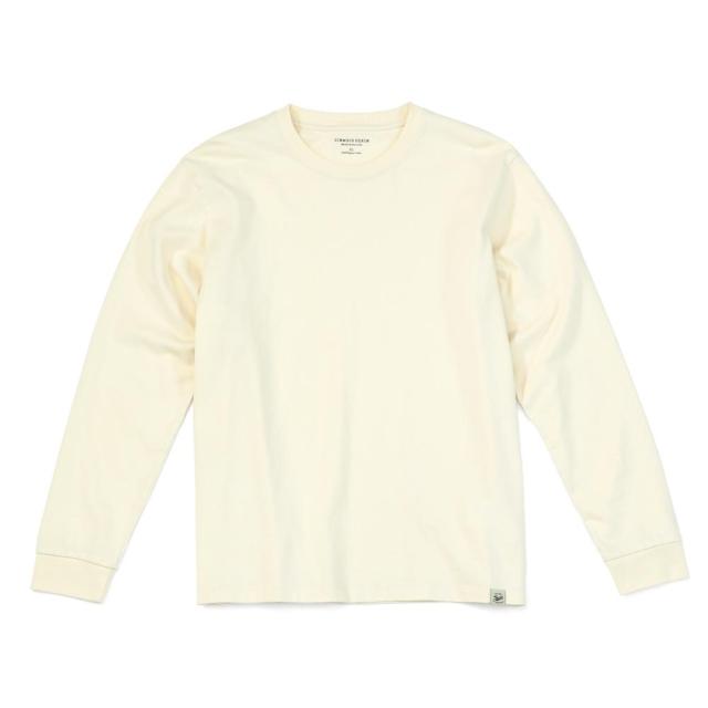 SIMWOOD 2022 Spring New Long Sleeve T Shirt Men Solid Color 100% Cotton O-neck Tops Plus Size High Quality T-shirt  SJ120967