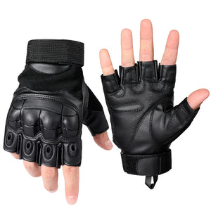 Touch Screen Tactical Gloves PU Leather Army Military Combat Airsoft Sports Cycling Paintball Hunting Full Finger Glove Men