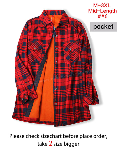 Velvet Thicken Warm Women&#39;s Plaid Shirt Female Long Sleeve Tops M-4XL Winter Fleece Casual Blouse Autumn Clothes T17506X