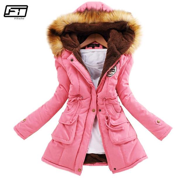 ZQLZ Spring Autumn Winter Jacket Women 2022 Thick Warm Hooded Parka Mujer Cotton Padded Coat 3XL Casual Slim Jacket Female