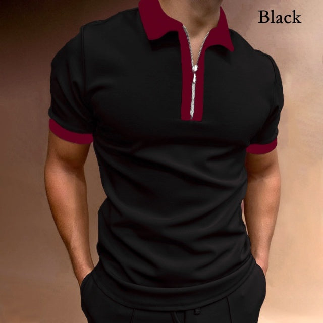 Men&#39;s Polo Shirt 2021 Men Solid Polo Shirts Brand Men Short-Sleeved Shirt Summer Shirt Man Clothing Asian Size M-3XL