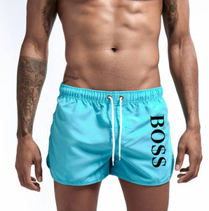 Men&#39;s Swim Shorts Summer Colorful Swimwear Man Swimsuit Swimming Trunks Sexy Beach Shorts Surf Board Male Clothing Pants