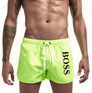 Men&#39;s Swim Shorts Summer Colorful Swimwear Man Swimsuit Swimming Trunks Sexy Beach Shorts Surf Board Male Clothing Pants